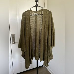 UNIVERSAL THREADS Green knit sweater/ cardigan